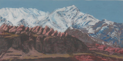 Late Snow On The Henrys