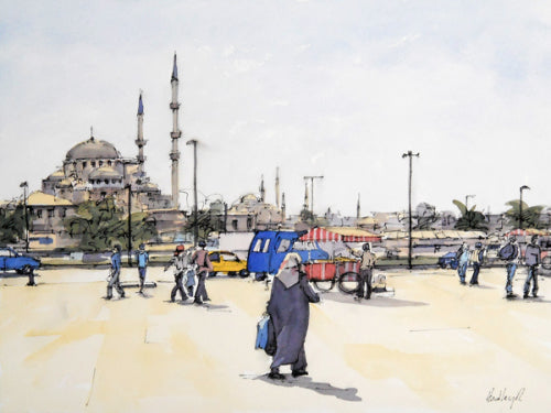 Adhan At Dusk, Istanbul