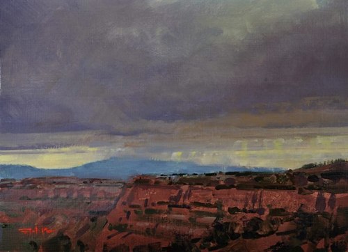 Storm Over the Monument