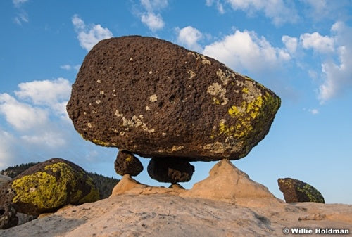 Balanced Lava Rock