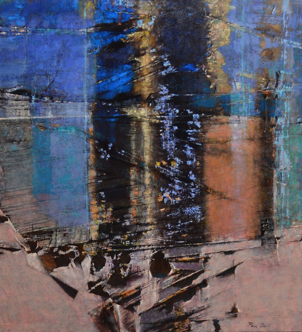 Rainbow Wall, Desert Varnish & Lichen