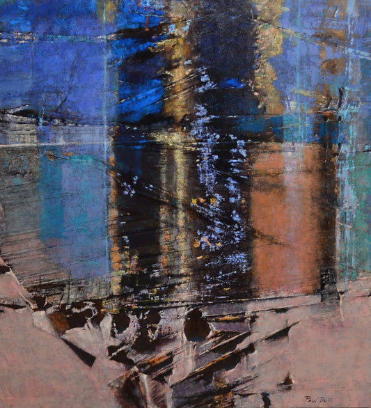 Rainbow Wall, Desert Varnish & Lichen