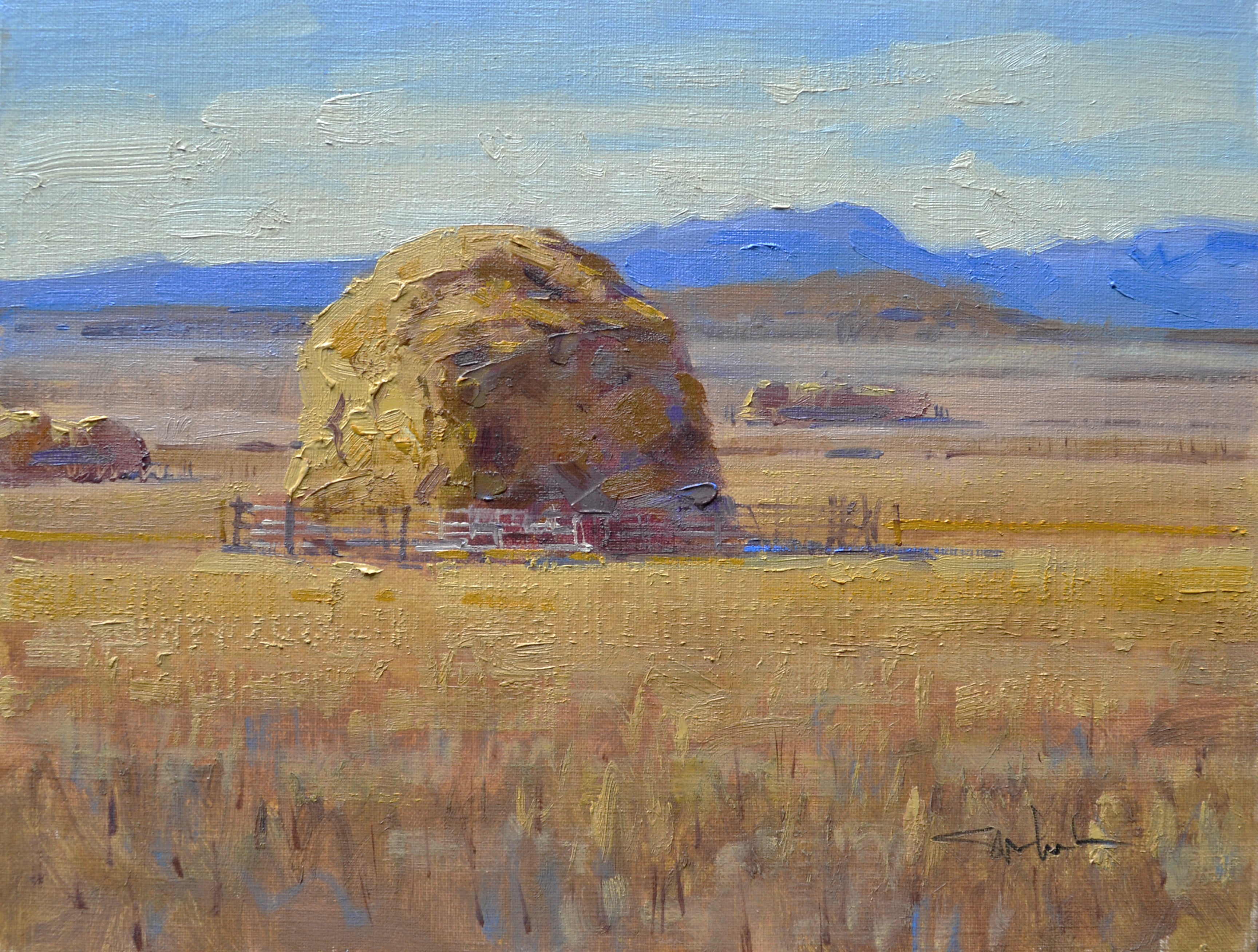 Beaver Slide Hay Stack – Torrey Gallery